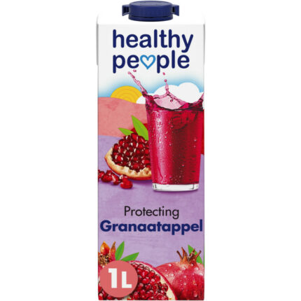 Healthy people Granaatappel bevat 8.7g koolhydraten