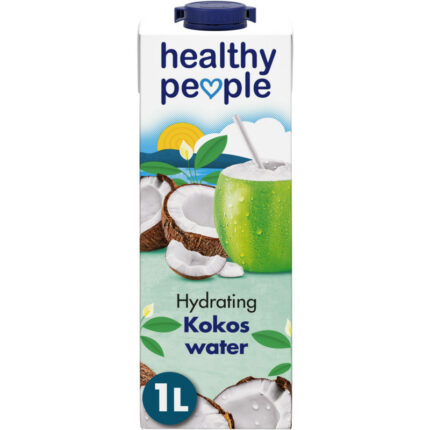 Healthy people Kokoswater bevat 4.5g koolhydraten