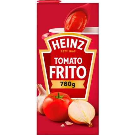 Heinz Tomato Frito bevat 9.3g koolhydraten