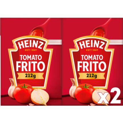 Heinz Tomato frito multipack bevat 9.3g koolhydraten