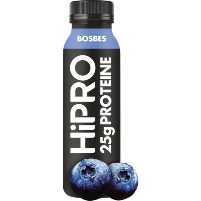 HiPRO Protein drink bosbes bevat 5.4g koolhydraten