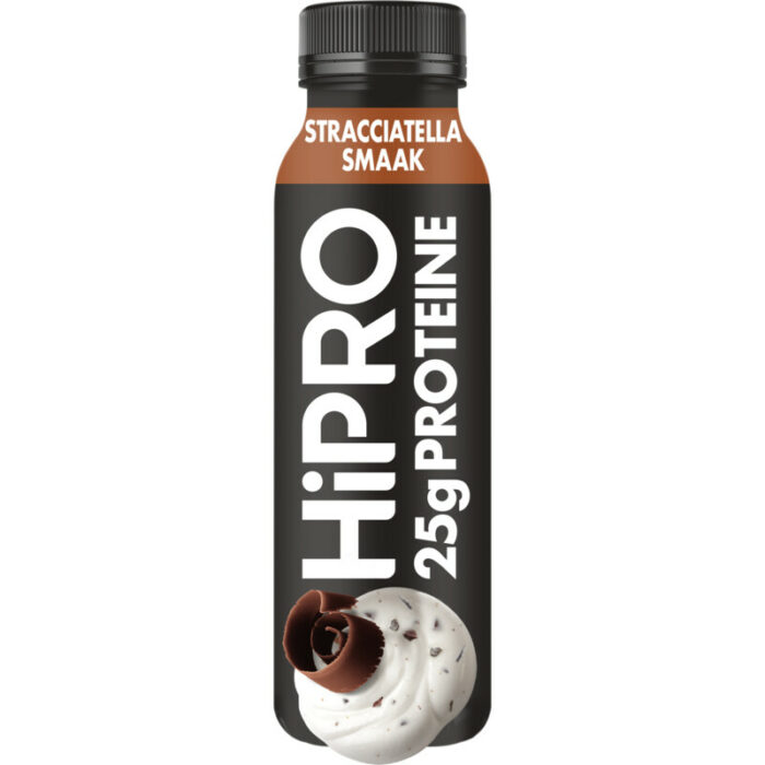 HiPRO Protein drink stracciatella bevat 5.3g koolhydraten