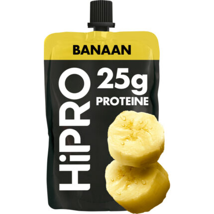 HiPRO Protein kwark banaan bevat 4g koolhydraten