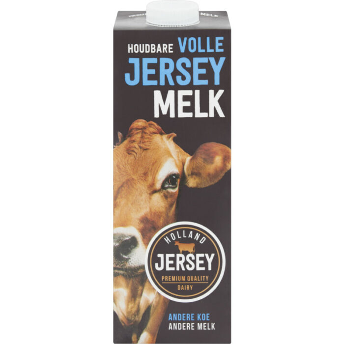 Holland Jersey Volle melk bevat 4.4g koolhydraten