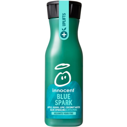 Innocent Bright & juicy blue spark bevat 10g koolhydraten