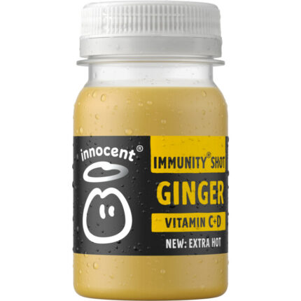 Innocent Immunity shot ginger bevat 6.5g koolhydraten
