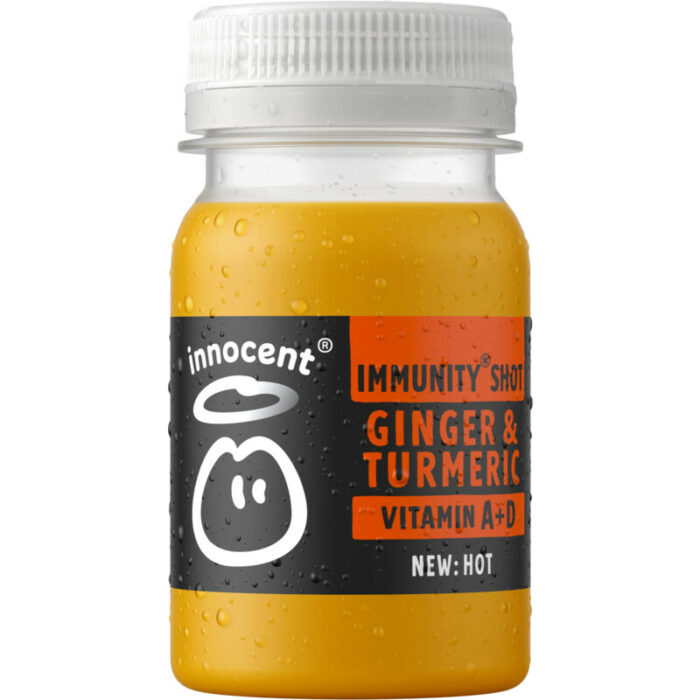 Innocent Immunity shot ginger & turmeric bevat 6.6g koolhydraten