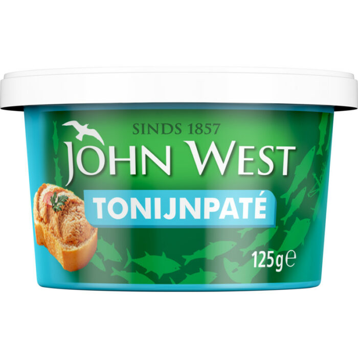 John West Tonijnpaté bevat 0.4g koolhydraten
