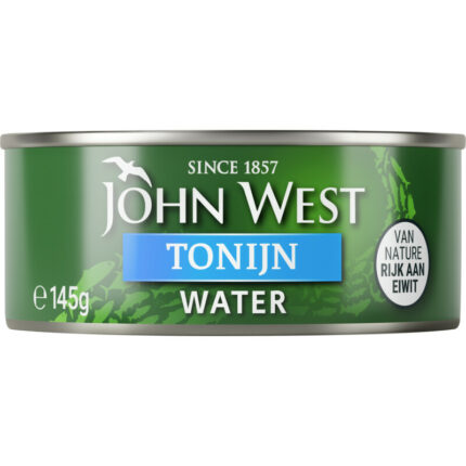 John West Tonijnstukken in water bevat 0g koolhydraten