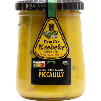 Kesbeke Kleintje amsterdamse piccalilly bevat 4.9g koolhydraten
