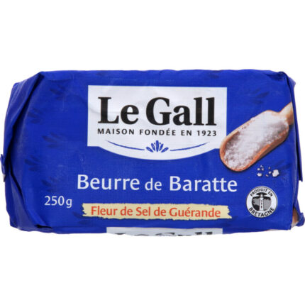 Le Gall Gekarnde boter gezouten Guerande bevat 0.6g koolhydraten