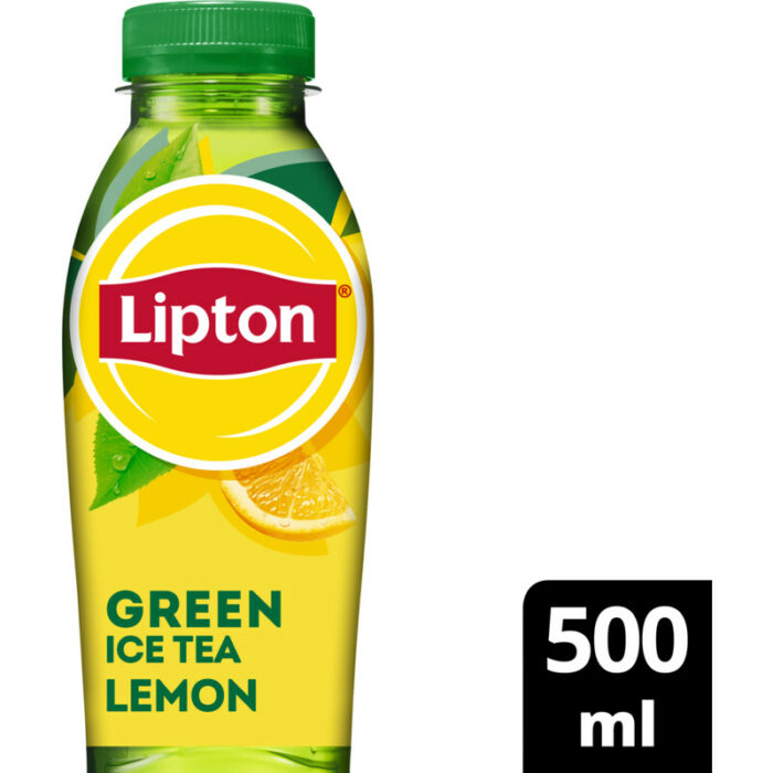 Lipton Ice tea green lemon bevat 2.3g koolhydraten