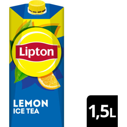 Lipton Ice tea lemon bevat 3.1g koolhydraten