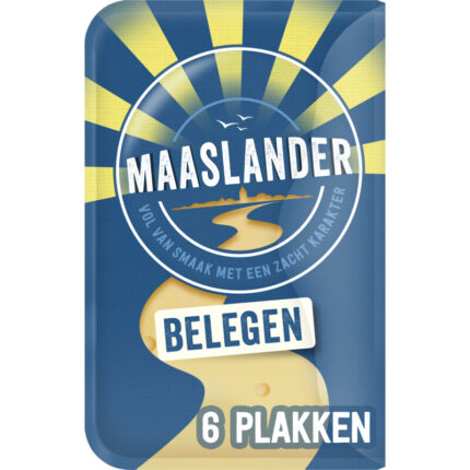 Maaslander Belegen 50+ plakken bevat 0g koolhydraten