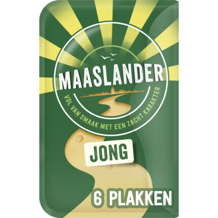 Maaslander Jong 50+ plakken bevat 0g koolhydraten