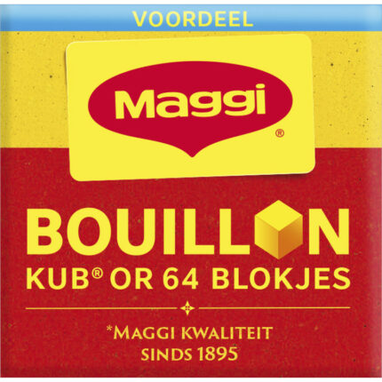 Maggi Bouillonblokjes voordeel bevat 0.2g koolhydraten