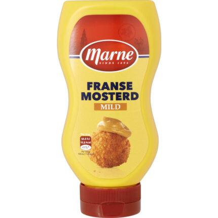 Marne Franse mosterd mild bevat 2.2g koolhydraten