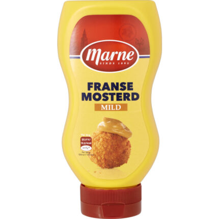 Marne Franse mosterd mild bevat 2.2g koolhydraten