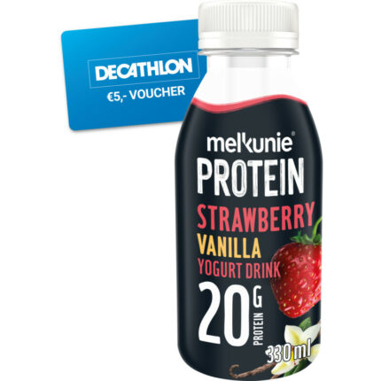 Melkunie Mu protein dr aard bevat 7.7g koolhydraten
