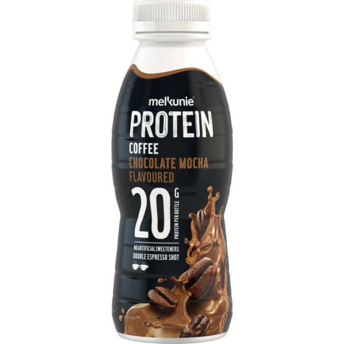 Melkunie Protein coffee chocolate mocha bevat 6g koolhydraten