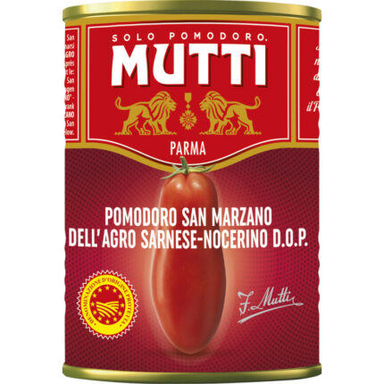 Mutti Pomodoro San Marzano bevat 3.6g koolhydraten