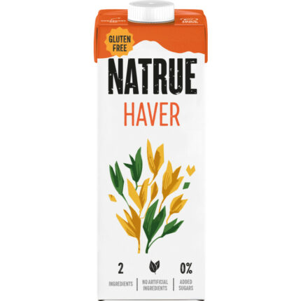 Natrue Oat drink bevat 8.2g koolhydraten