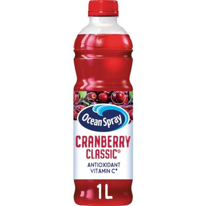 Ocean Spray Cranberry classic bevat 9.3g koolhydraten