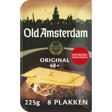 Old Amsterdam Original 8 plakken bevat 0g koolhydraten
