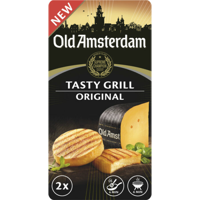 Old Amsterdam Tasty grill original bevat 4.6g koolhydraten