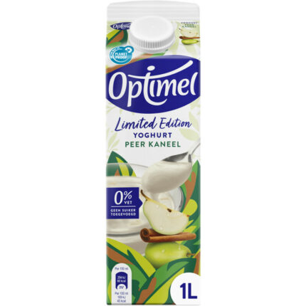 Optimel Yoghurt limited edition bevat 5.3g koolhydraten