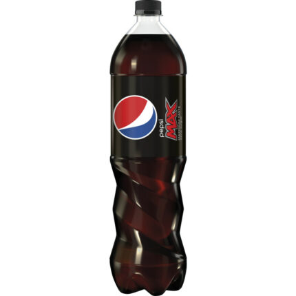 Pepsi Cola max zero sugar bevat 0g koolhydraten