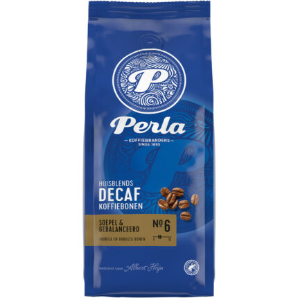 Perla Huisblends Decaf koffiebonen bevat 0.1g koolhydraten