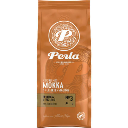 Perla Huisblends Mokka snelfiltermaling bevat 0.1g koolhydraten