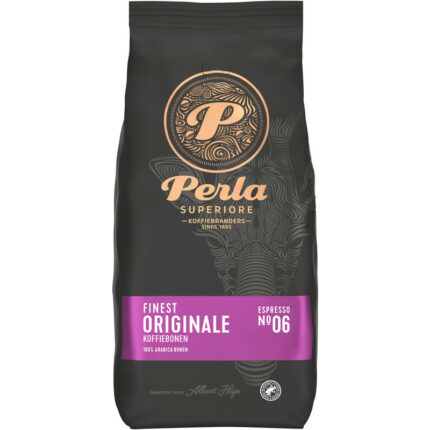 Perla Superiore Finest originale koffiebonen bevat 0.1g koolhydraten