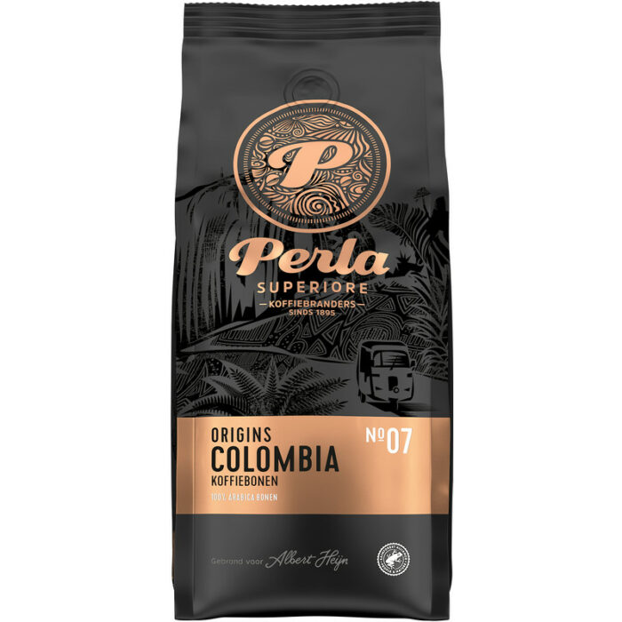 Perla Superiore Origins Colombia koffiebonen bevat 0.1g koolhydraten