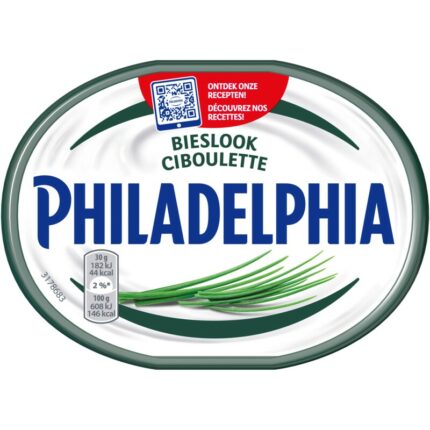 Philadelphia Bieslook bevat 5.1g koolhydraten