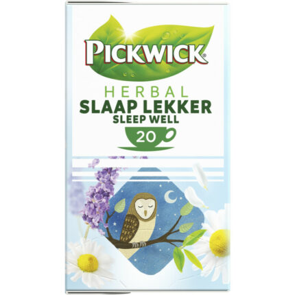 Pickwick Herbal slaap lekker bevat 0g koolhydraten