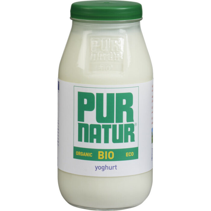 Pur Natur Biologische yoghurt bevat 5.1g koolhydraten