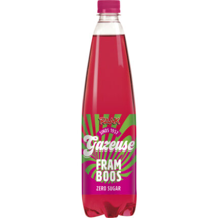 Raak Gazeuse frambozen bevat 0g koolhydraten