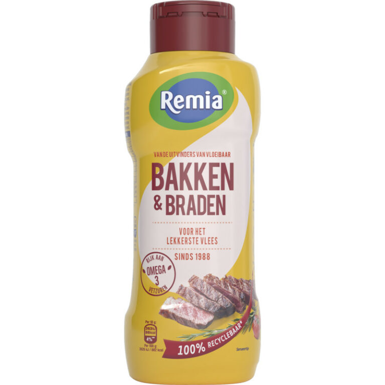 Remia Bakken en braden bevat 1.1g koolhydraten