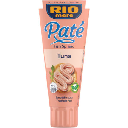 Rio Mare Pate tonijn bevat 4g koolhydraten