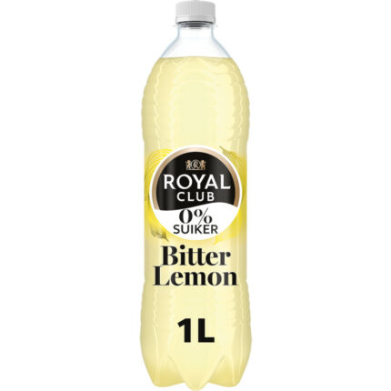 Royal Club Bitter lemon 0% suiker bevat 0g koolhydraten