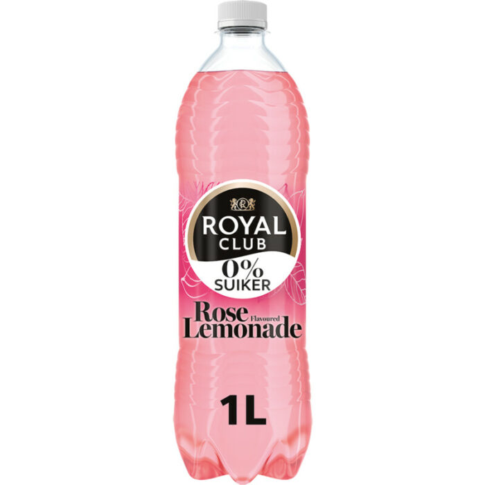 Royal Club Rose lemonade 0% suiker bevat 0g koolhydraten
