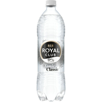 Royal Club Tonic classic 0% suiker bevat 0g koolhydraten