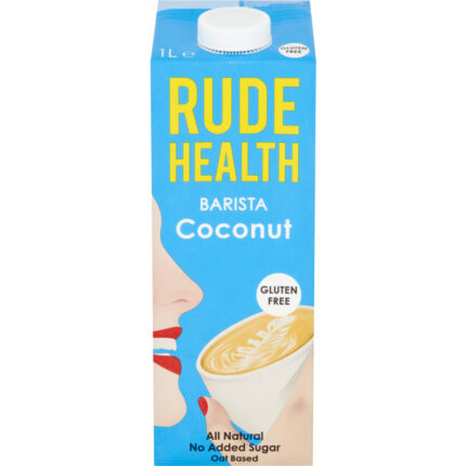 Rude Health Barista kokosnoot bevat 7g koolhydraten