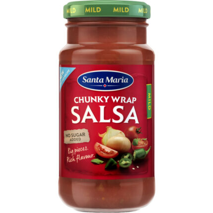 Santa Maria Chunky wrap salsa bevat 7.1g koolhydraten