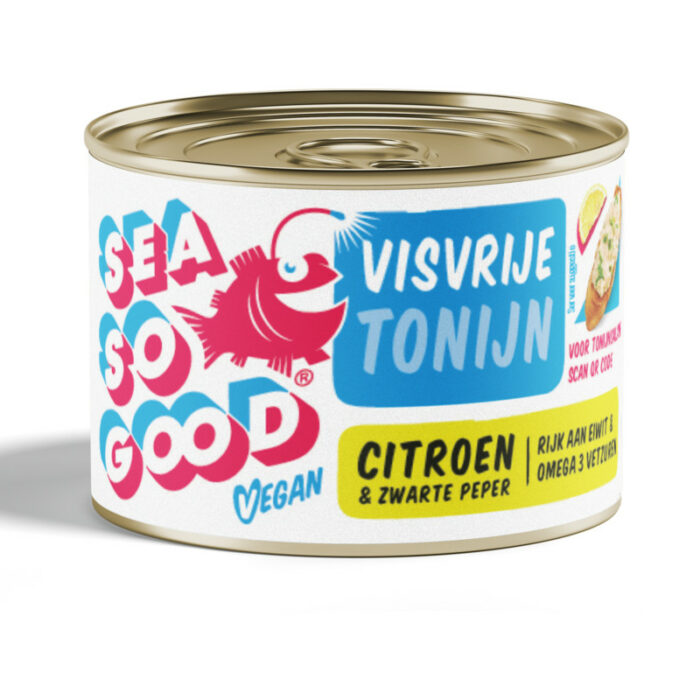 Seasogood Visvrije tonijn citroen & zwarte peper bevat 2.4g koolhydraten