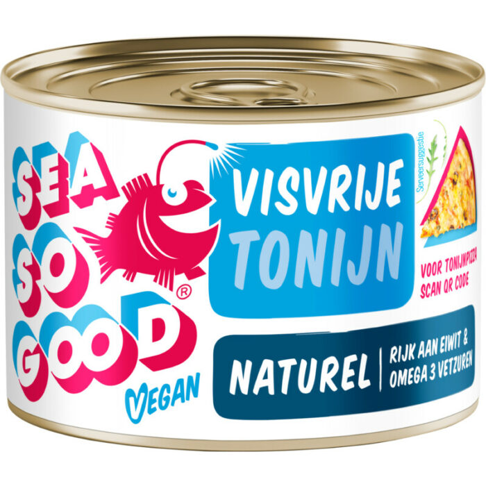 Seasogood Visvrije tonijn naturel bevat 2.5g koolhydraten