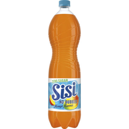 Sisi Mango no bubbles zero sugar bevat 0g koolhydraten