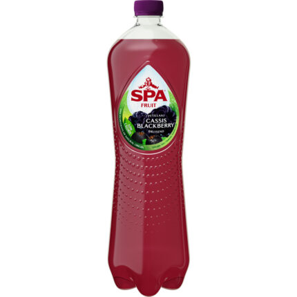 Spa Fruit cassis blackberry bevat 2.2g koolhydraten
